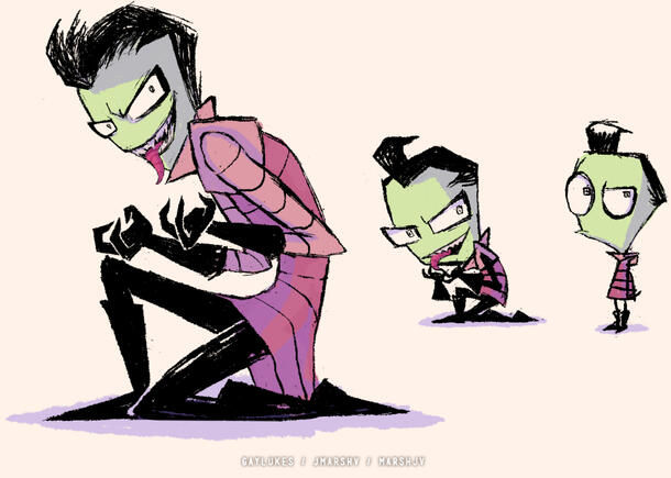 Fanart: Invader Zim